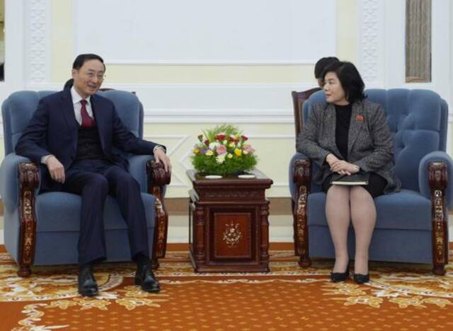 外交部副部长孙卫东访问朝鲜