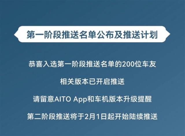 华为全国都能开的高阶智驾来了！2月1日起陆续推送