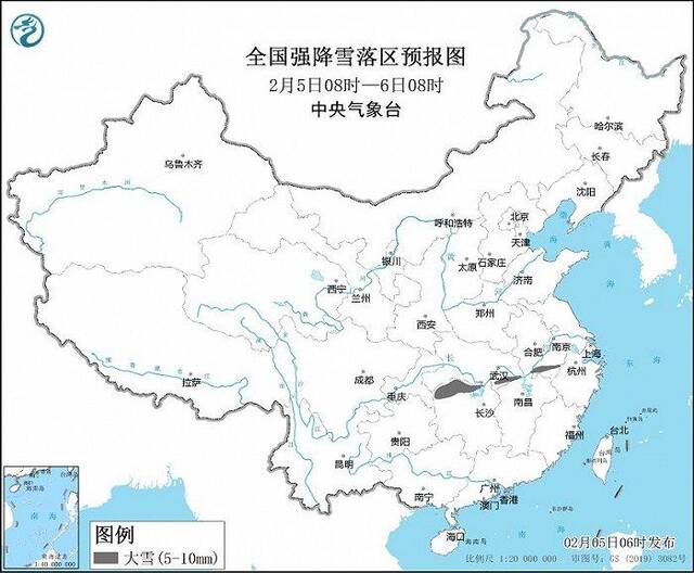 暴雪、冰冻、大雾、大风，中央气象台四预警齐发