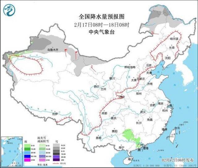 较强冷空气来袭降水又发展！会影响假期返程吗？节后还有寒潮？