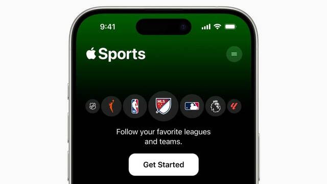 Apple Sports 应用被指“半成品”：不支持 Live Activities 和桌面小部件等