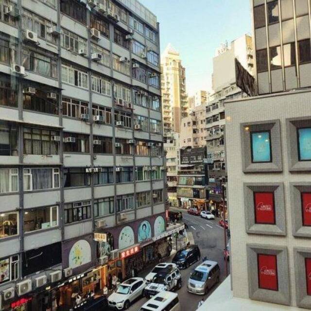 香港楼市。梁宝欣/摄