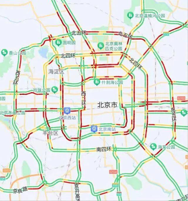 小雨雪来袭，北京3月5日早晚高峰压力突出，请错峰出行