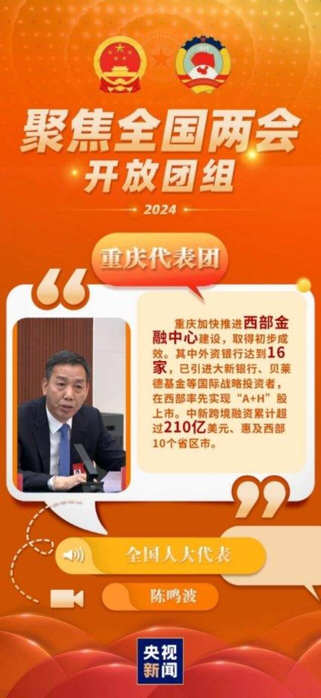 聚焦两会·开放团组丨重庆代表团举行开放团组活动