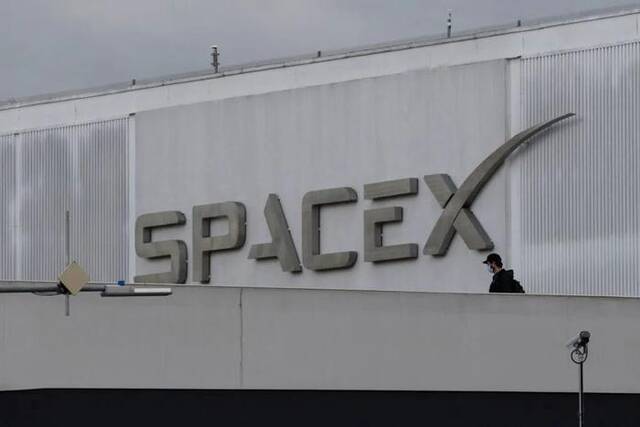 ▲美国太空探索技术公司（SpaceX）。图/新华社