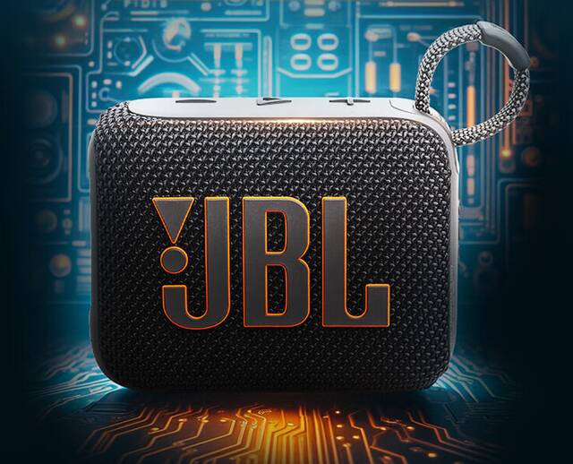 JBL GO4“音乐金砖四代”蓝牙音箱上架：支持多台串联，预售到手 399 元