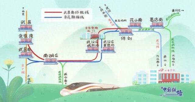 大学校门上跑火车？网友：全国独一份！