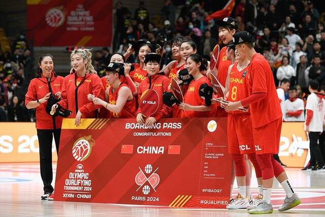 中国女篮的奥运会目标就是拿下奖牌。
