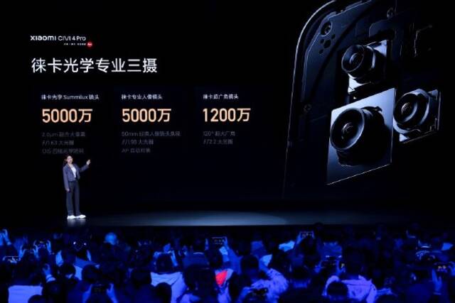 Xiaomi Civi 4 Pro发布：首发骁龙8s Gen 3、还有徕卡+大师人像加持