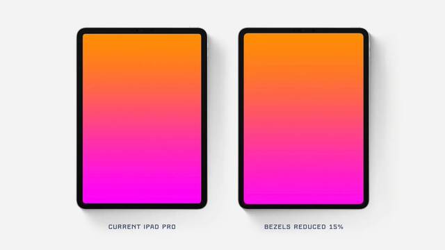 苹果 OLED iPad Pro 2024 屏幕边框数据曝光：12.9 英寸机型仅 7.08mm