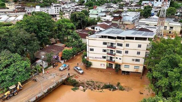 巴西东南部暴雨已造成28人死亡4人失踪