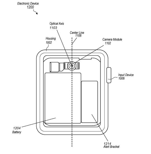 苹果 Apple Watch 新专利获批：配屏下摄像头，可拍照、追踪面部等