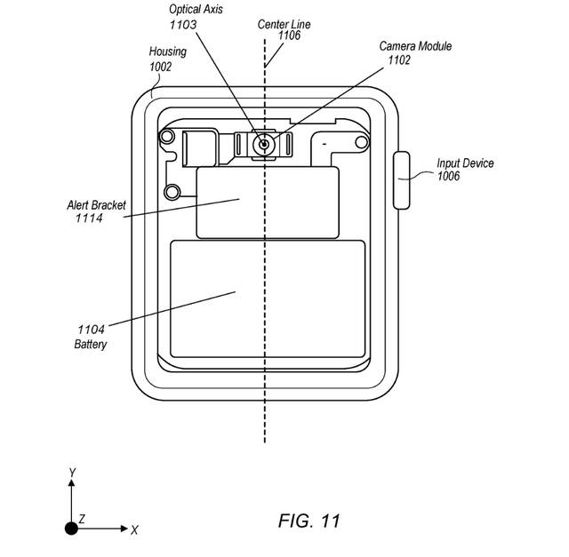 苹果 Apple Watch 新专利获批：配屏下摄像头，可拍照、追踪面部等