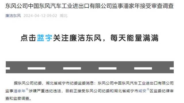 潘家年，被查！中央巡视后 这家央企系统多名干部落马