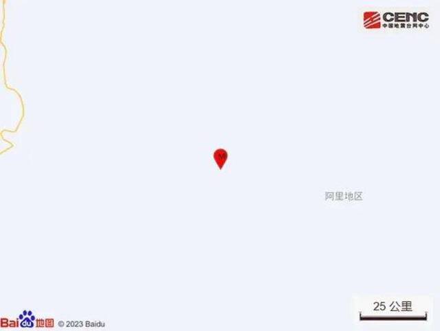 西藏阿里地区日土县发生5.2级地震，震源深度10千米