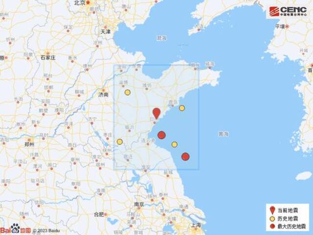 山东青岛市黄岛区发生3.1级地震，震源深度8千米