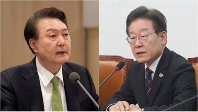韩执政党国会选举惨败后，尹锡悦与李在明首次通话，邀其下周访问总统府
