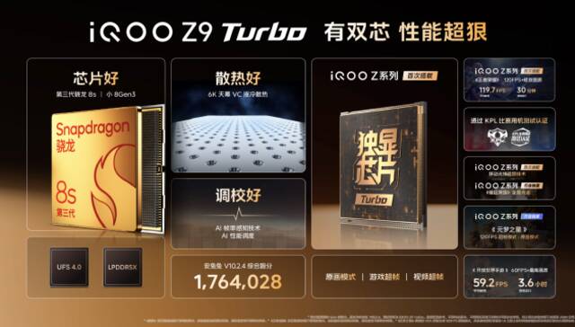 iQOO Z9发布 6000毫安时蓝海电池售价1999元起