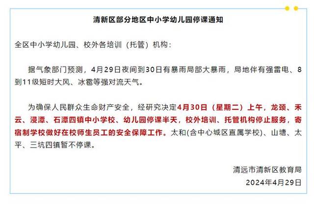 可能再现局地冰雹+龙卷！广州多区雷雨大风橙色预警 气象灾害Ⅱ级应急响应