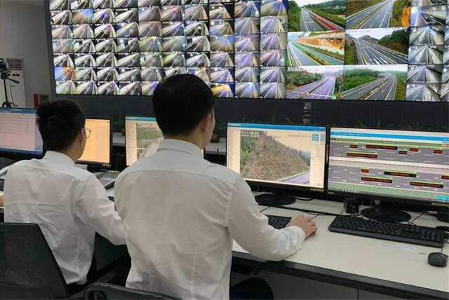 当地已经应用了视频巡检系统。图源：广东大潮高速公路有限公司微信公众号