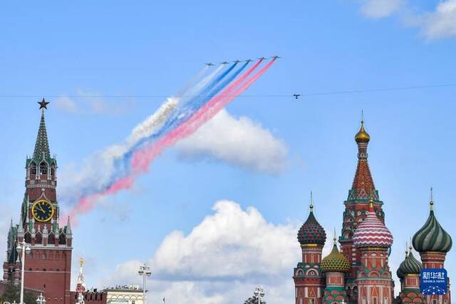 莫斯科举行卫国战争胜利日阅兵式彩排