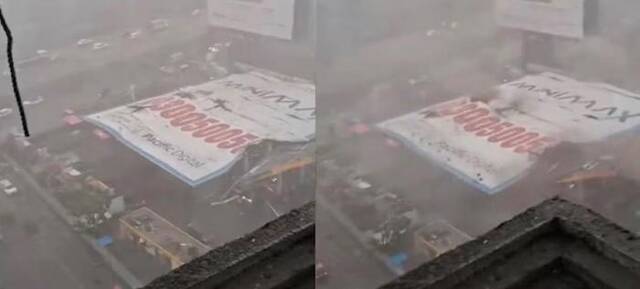 印度孟买铁制广告牌倒塌事故已致4人死亡
