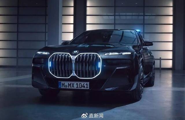 赖清德防弹座车BMW760iProtectionxDriveSedan