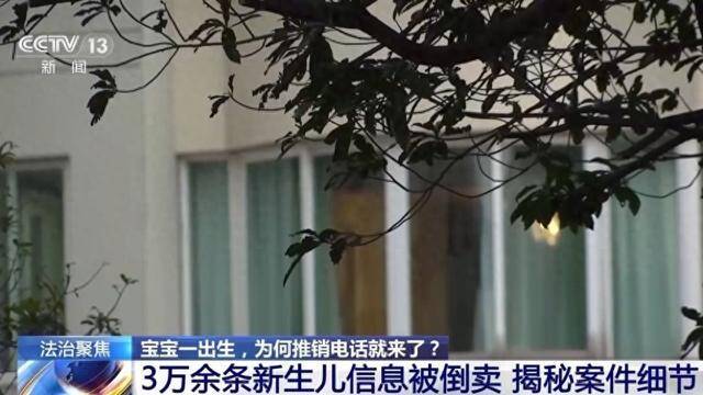 3万余条新生儿信息被倒卖，案件细节曝光