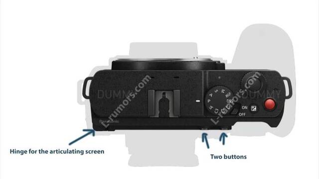 松下 LUMIX S9 相机顶视图曝光：无机械快门，配 2 款新紧凑型镜头