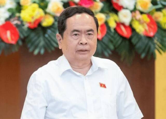 越共中央政治局委员、国会常务副主席陈青敏。图：越通社