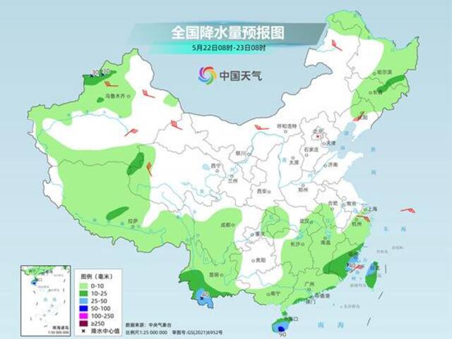 今天华南沿海局地仍有强降雨 明起北方高温天气“返场”