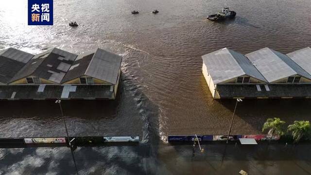 巴西南里奥格兰德州暴雨已致161人死亡