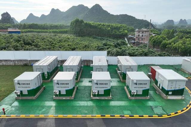 我国首个大容量钠离子电池储能电站——伏林钠离子电池储能电站