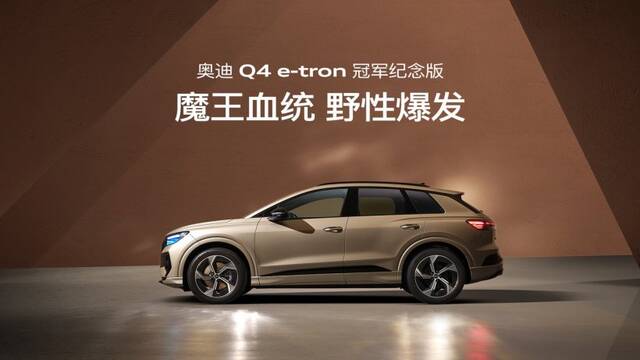 33.02 万元，奥迪 Q4 e-tron 冠军纪念版车型上市：首发限量 50 台