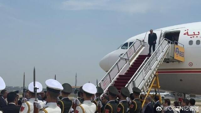 埃及总统塞西抵达北京，开始对中国进行国事访问