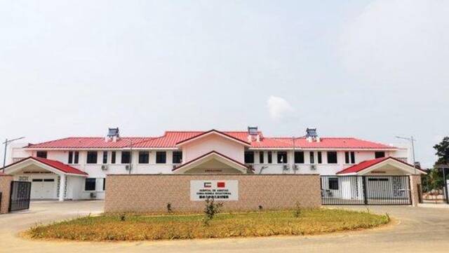 2022年12月拍摄的中国-赤道几内亚友好医院。