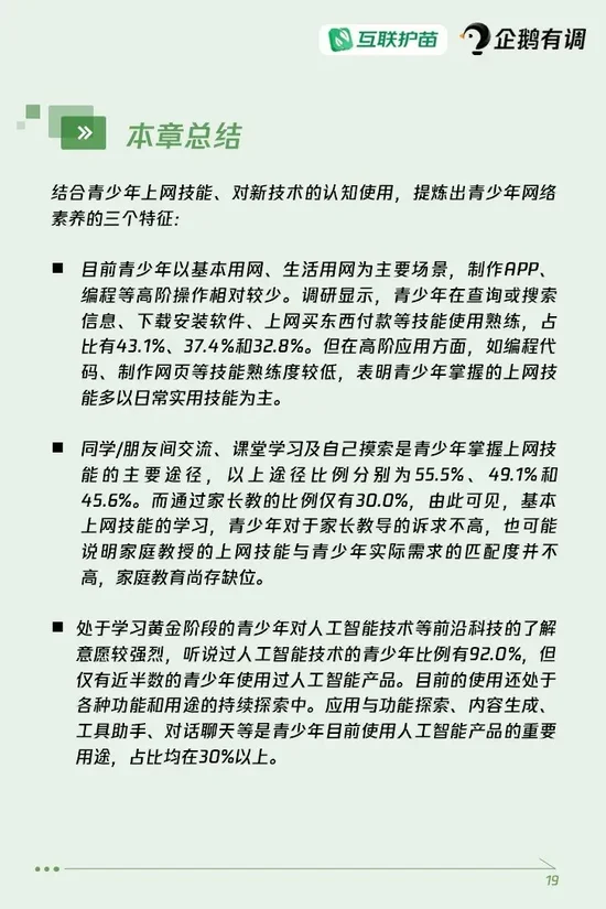 《青少年互联网使用情况调查报告（2024）》重磅发布：超四成青少年使用过AI产品