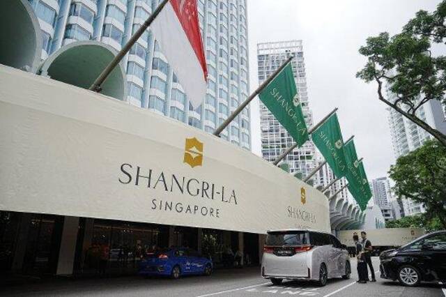 当地时间2024年5月31日，为期三天的香格里拉对话会在新加坡香格里拉酒店开幕。视觉中国图