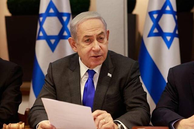 内塔尼亚胡称以色列将坚持消灭哈马斯