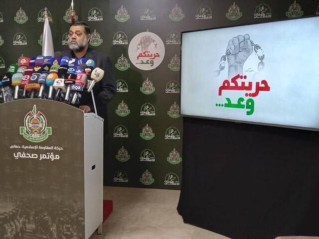 哈马斯：不同意任何不明确保证永久停火和全面撤军的协议
