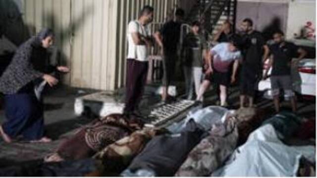 外媒：以军承认轰炸加沙难民营一学校，哈马斯谴责是“可怕屠杀”