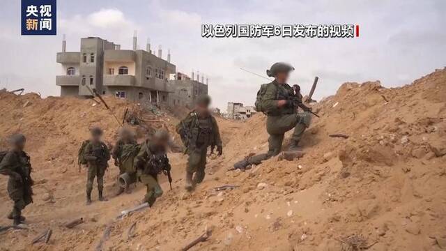 以军持续在加沙地带多地展开军事行动