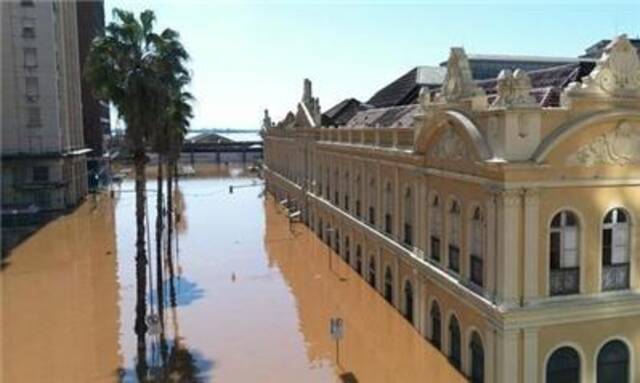 巴西南里奥格兰德州暴雨遇难人数升至173人