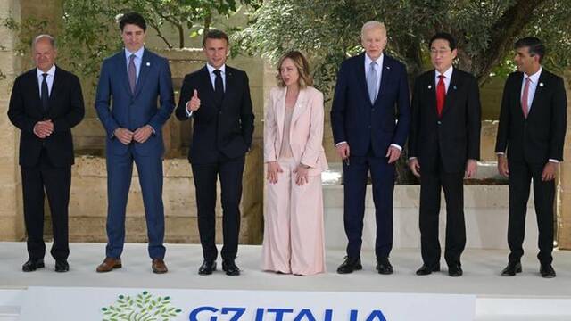 G7发表联合公报要求俄向乌赔偿超4860亿美元损失，俄方暂未回应