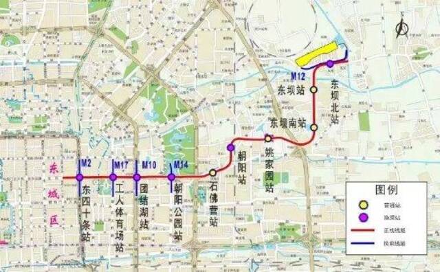 北京地铁3号线开始空载试运行！线路图公布