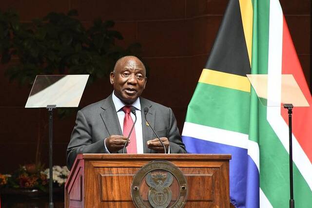 拉马福萨连任南非总统，将组建“包容性”内阁