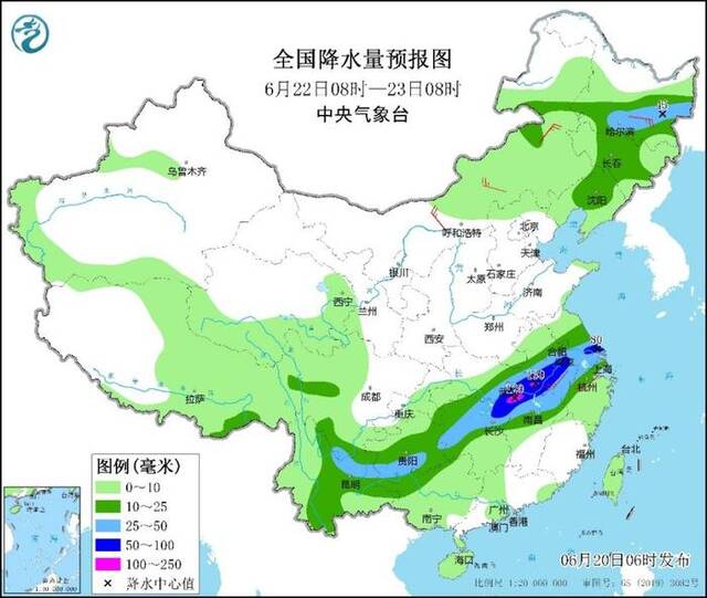 长江中下游等地将迎新一轮降雨，未来三天华北东北等地多雷阵雨