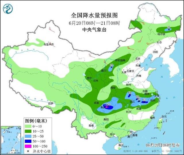 长江中下游等地将迎新一轮降雨，未来三天华北东北等地多雷阵雨