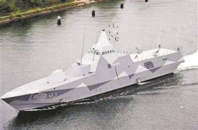 维斯比级护卫舰。资料图片