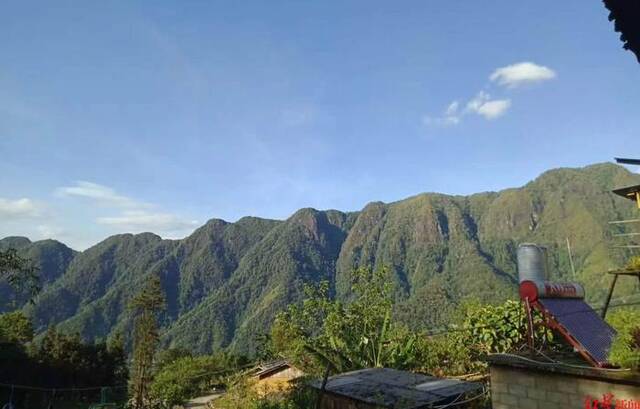 火山村。受访者供图